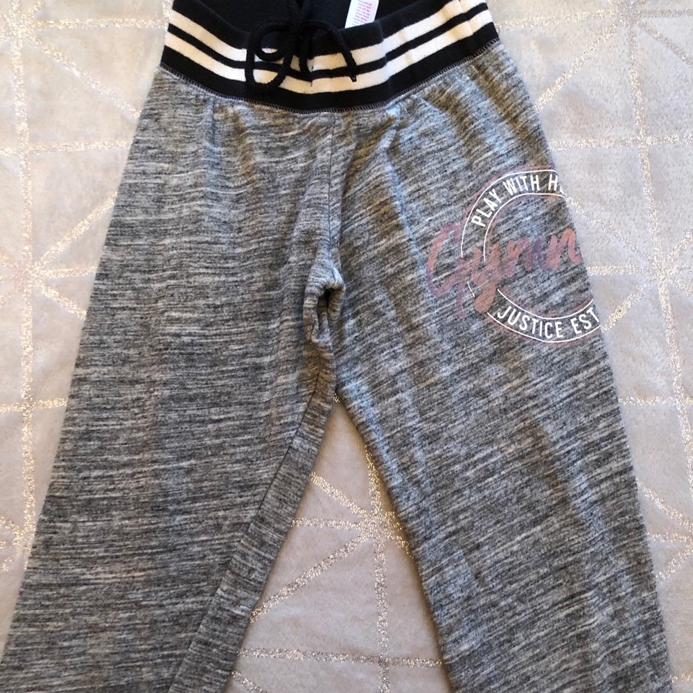 Justice girls gymnastics sweats